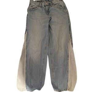 Wild Fable Two-Tone Wide-Leg Jeans Size 2